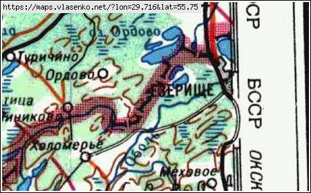 Подробная Карта Витебской Области Городокский Район