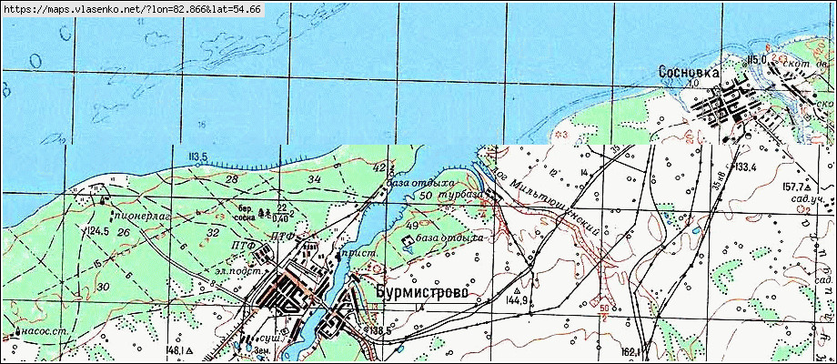 Топографические Карты Искитимского Района
