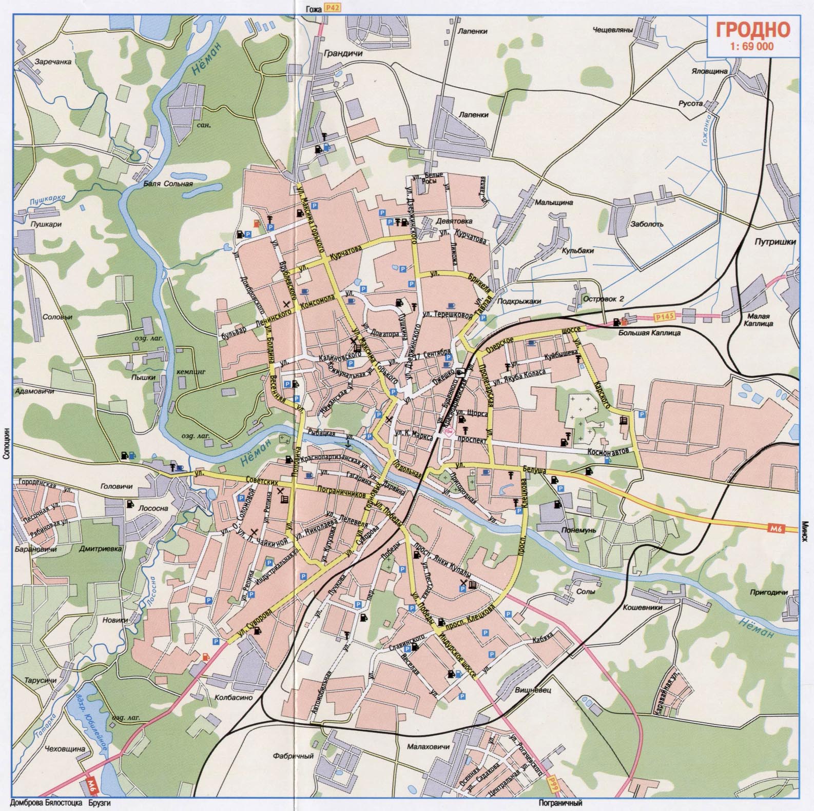 Город гродно на карте. Г.Гродно Белоруссия на карте. Город Гродно на карте Белоруссии. Карта центр города Гродно.