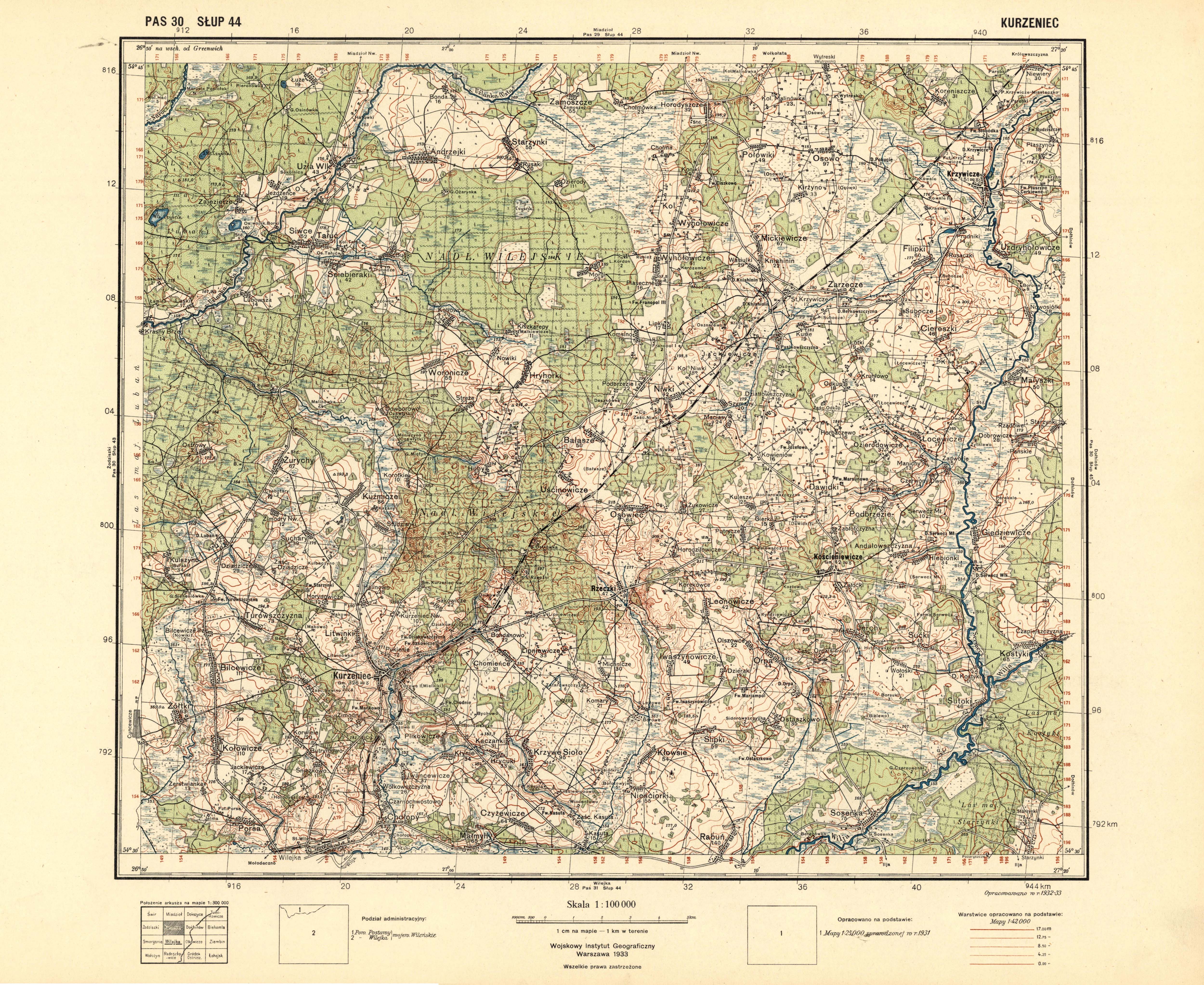 Карта башкирии 1945 года топографическая