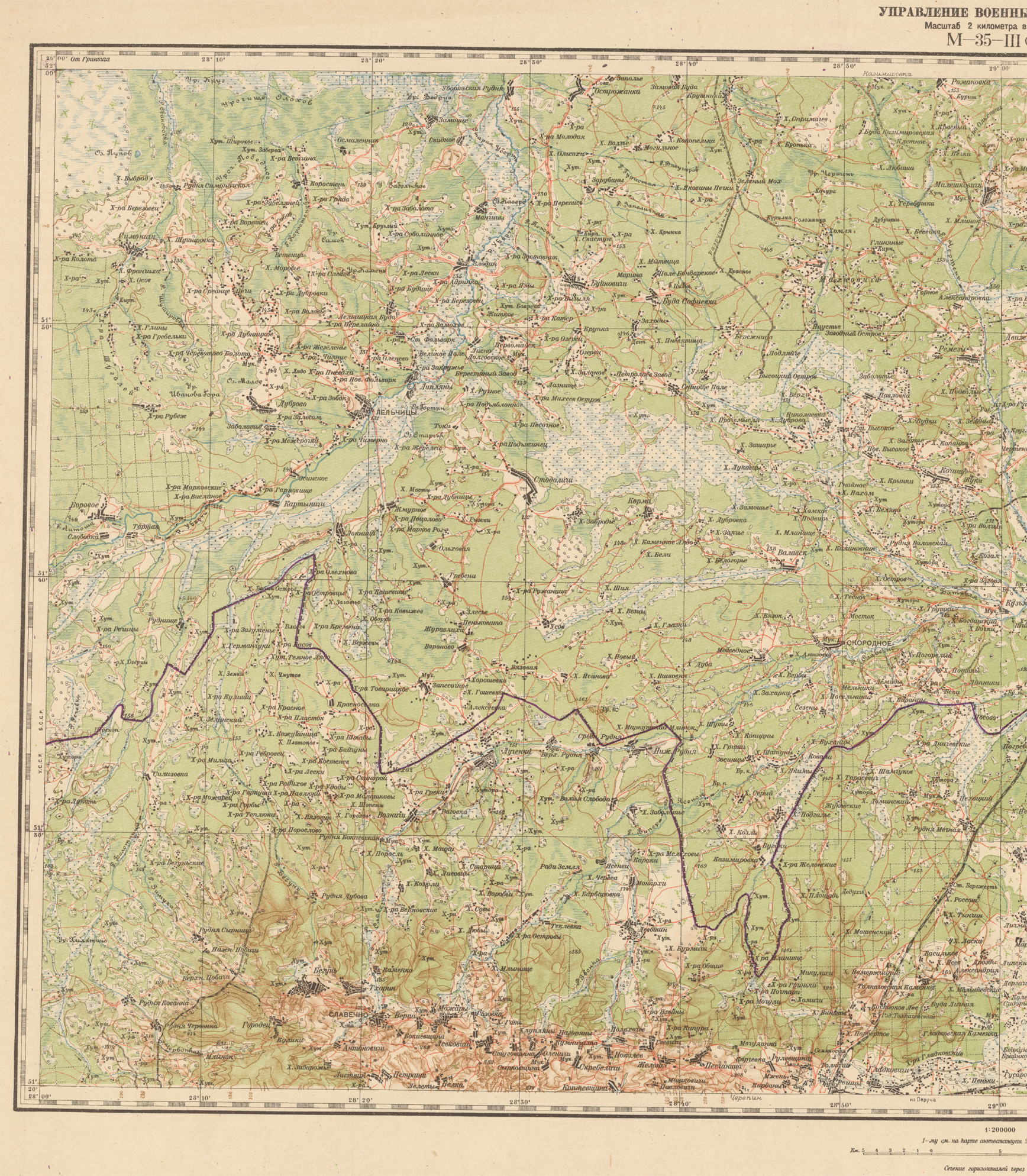 Карта порховского района