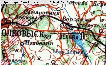 Подробная Карта Слонимского Района Подробная Карта Слонимского Района