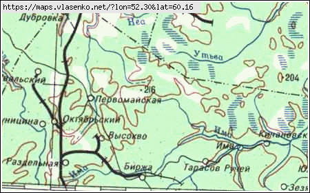 Верхнекамский Район Карта