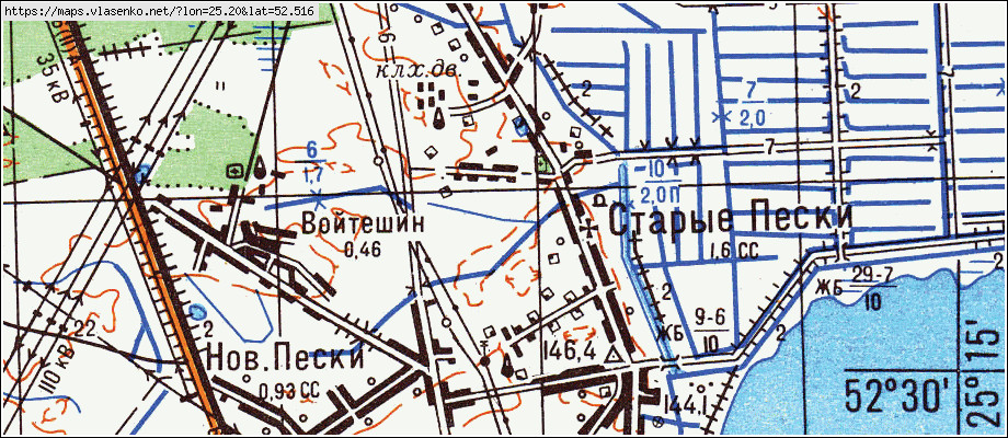 Спутниковая карта березовского района