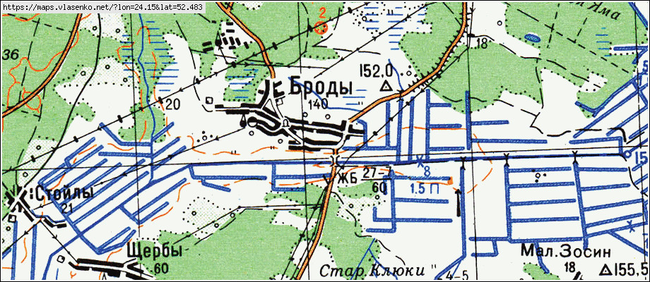 Пружанский р н карта