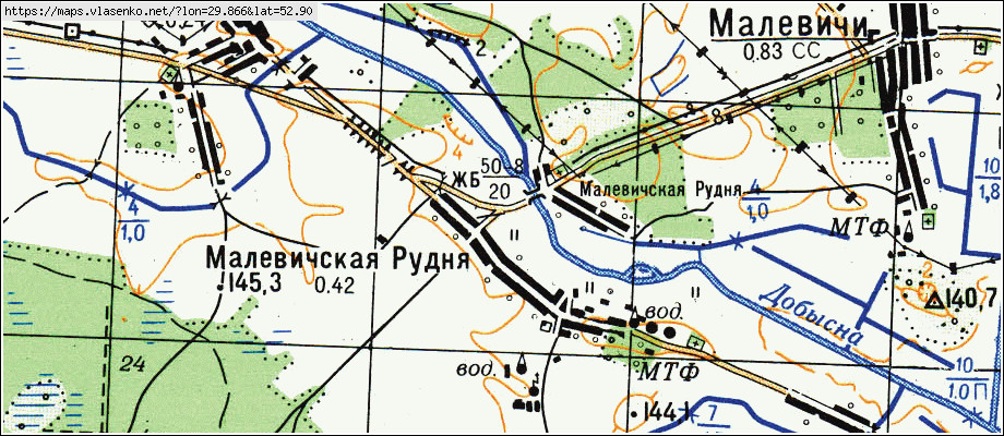 Василевичи гомельская область карта