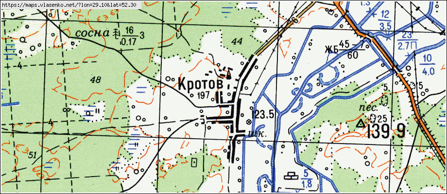 Карта калинковичского района гомельской области