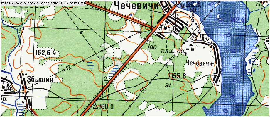 Карта города горки могилевской области