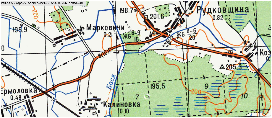 Карта могилевской области горецкого района могилевской области