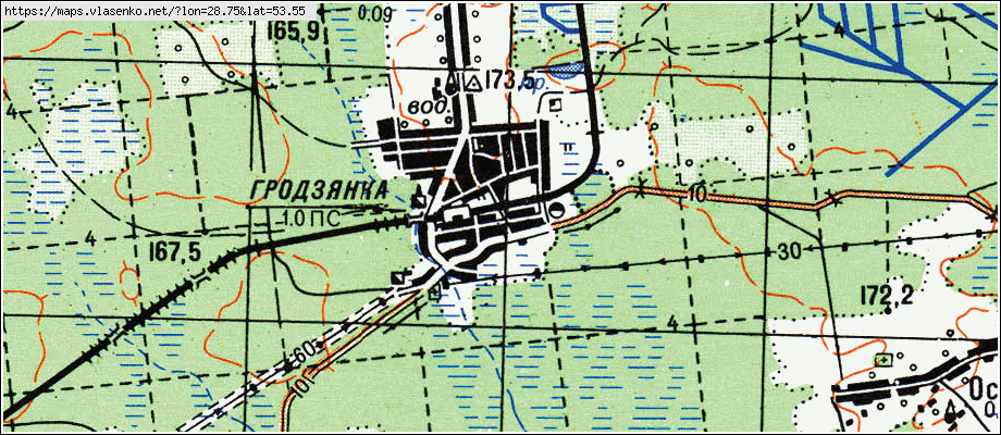 Карта осиповичская 18