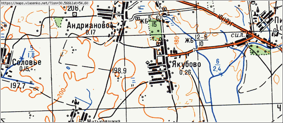 Дубровенский район карта