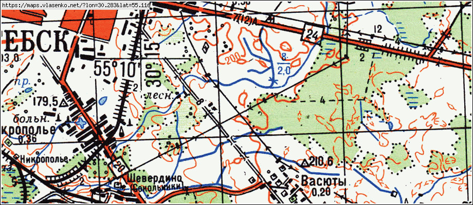 Полоцкий район карта