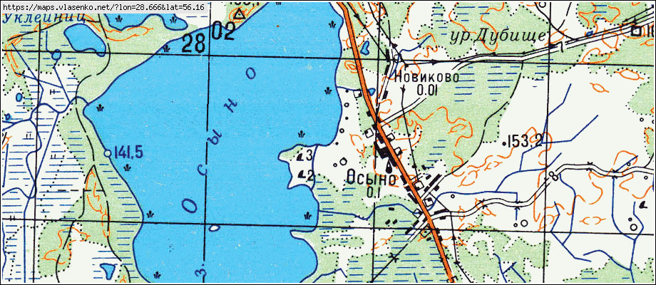 Спутниковая карта россонского района витебской области