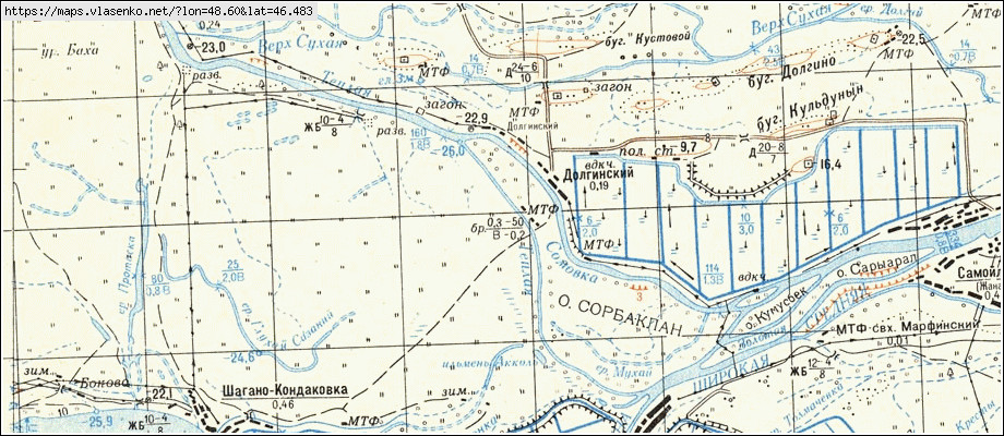 Карта красноярский район астраханской области