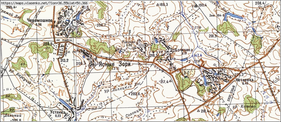 Ровеньки орловская область карта