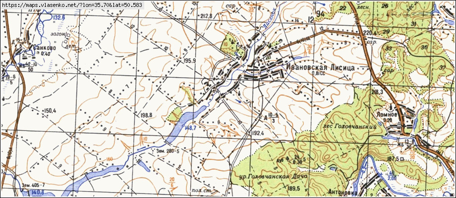 Карта грайворон спутник