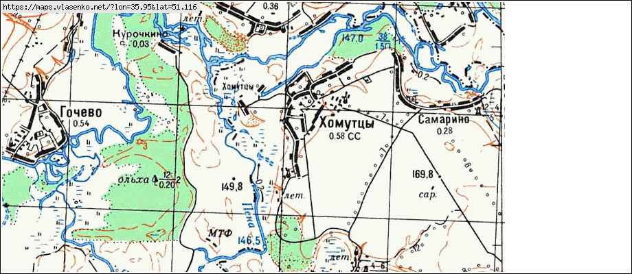 Карта п ивня белгородской области с улицами