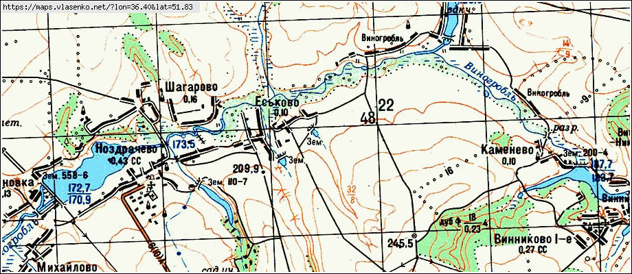 Карта п ивня белгородской области с улицами