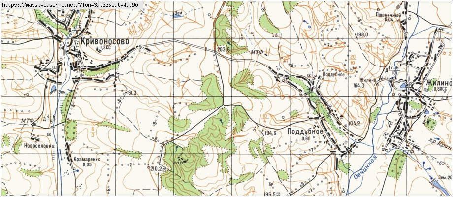 Карта ровенского района