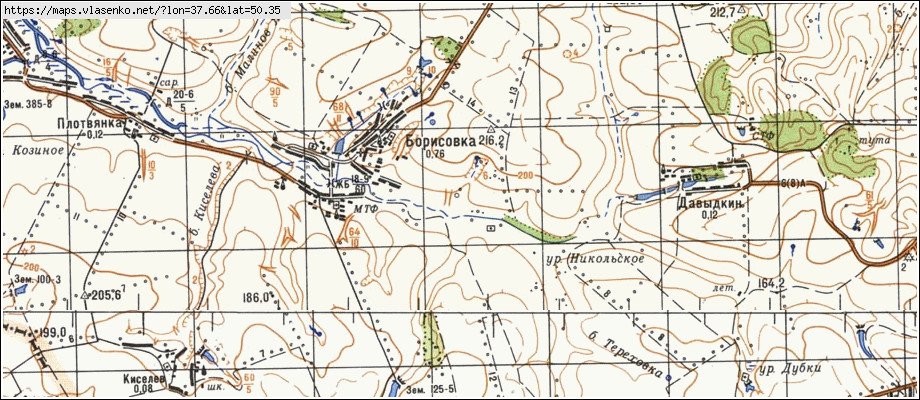 Красная поляна шебекинский район карта