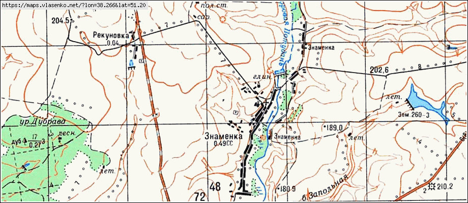 Карта уразово валуйский район