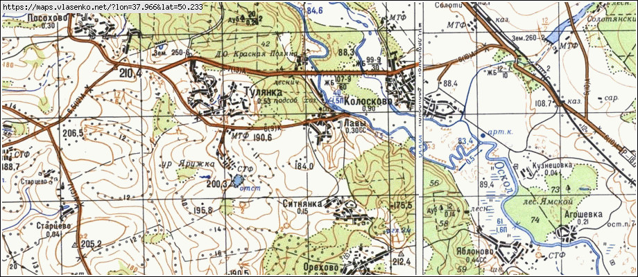 Валуйки белгородская карта