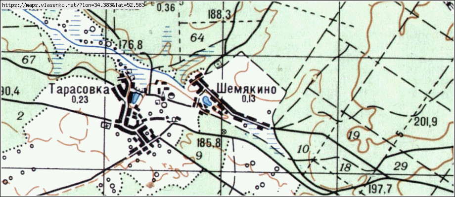 Карта осадков локоть