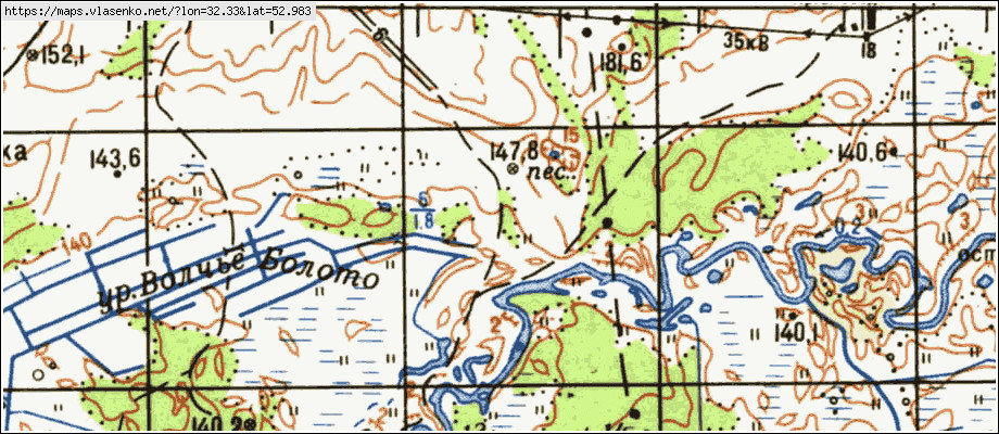 Карта НИКИТОВКА, Брянская область, Гордеевский район