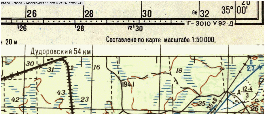 Карта КАРЕЕВО, Брянская область, Карачевский район