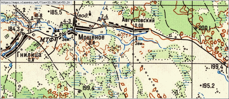 Карта осадков клетня брянская область