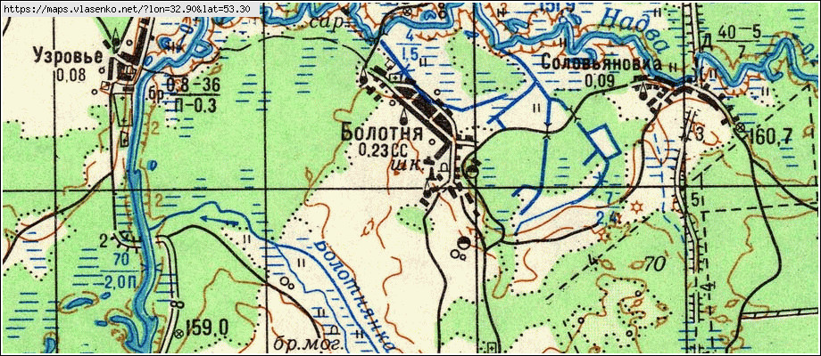 Карта клетнянского района брянской