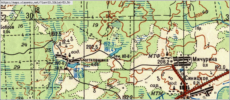 Карта клетнянского района брянской