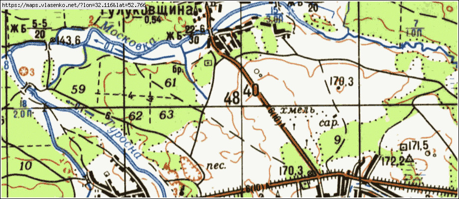 Карта клинцовского района брянской области