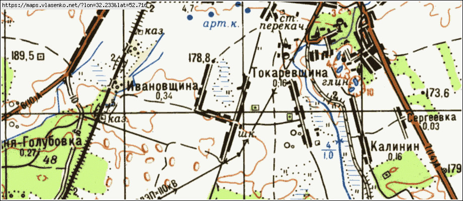 Карта ЗАЙМИЩЕ, Брянская область, Клинцовский район