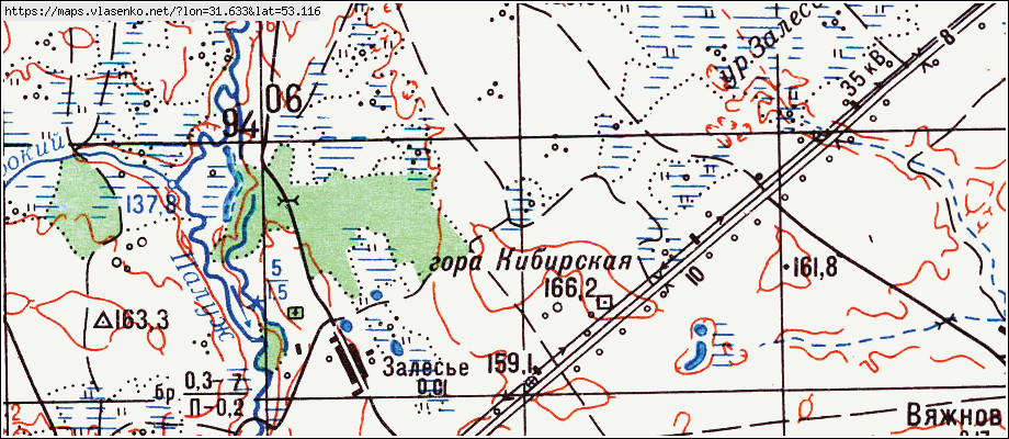 Карта ДУБОВЕЦ, Брянская область, Красногорский район