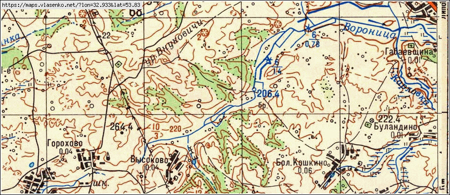 Карта мглинского района брянской области