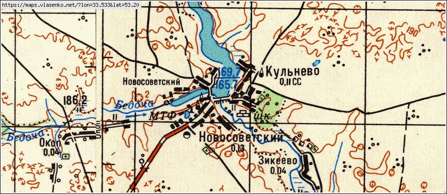 Карта жирятинского района брянской области с деревнями