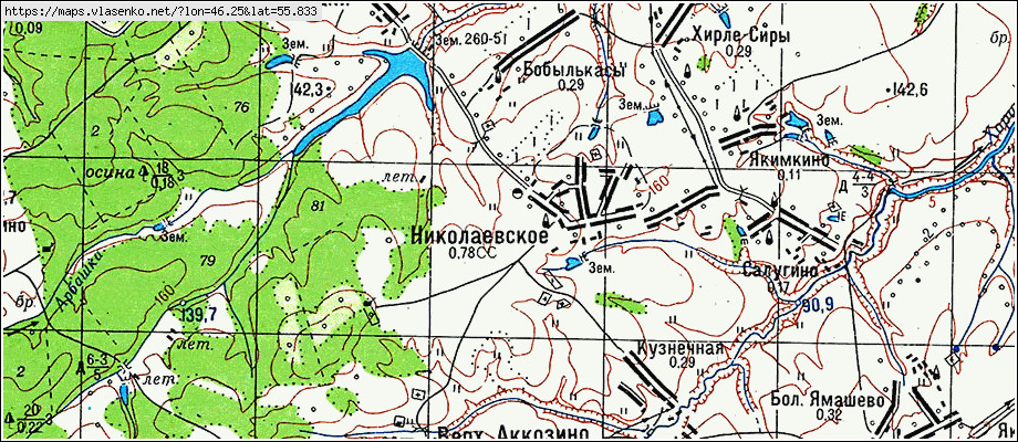 Карта ядринский район чувашия