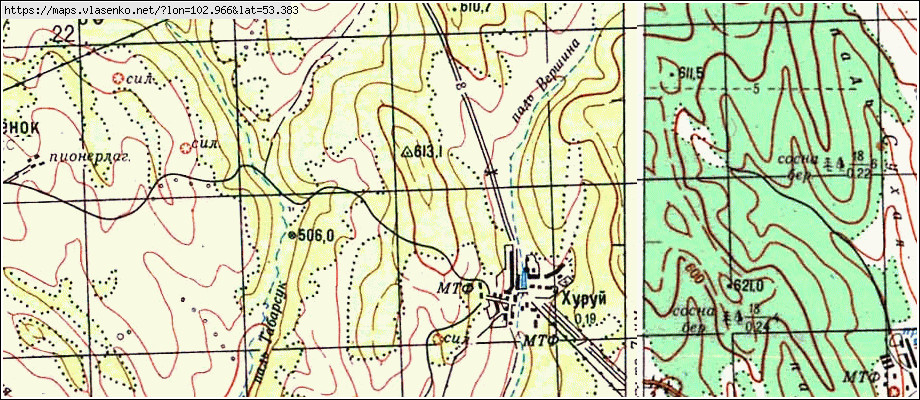 Кутулик аларский район карта