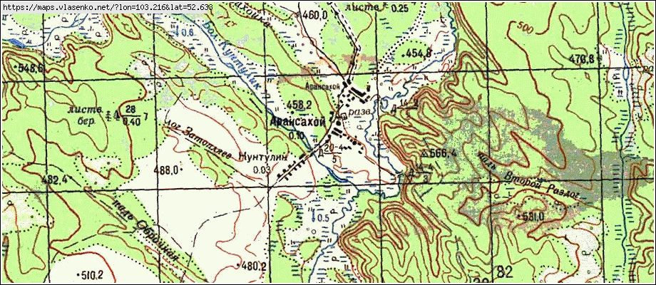 Карта усольского района
