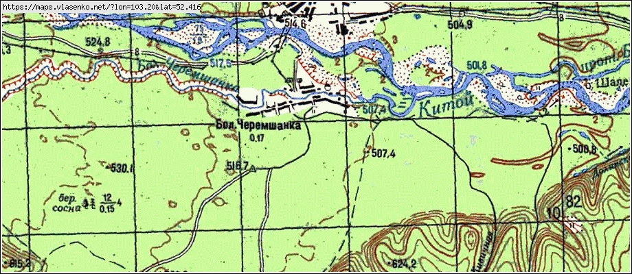 Тайтурка усольский район карта