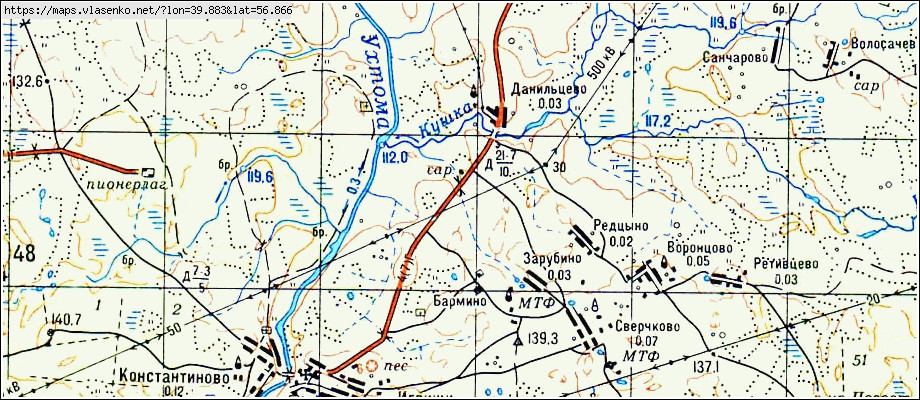 Карта ивановской области ильинское хованское ивановской