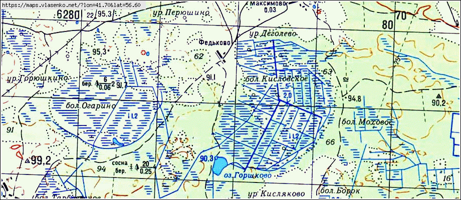 Карта южского района ивановской области