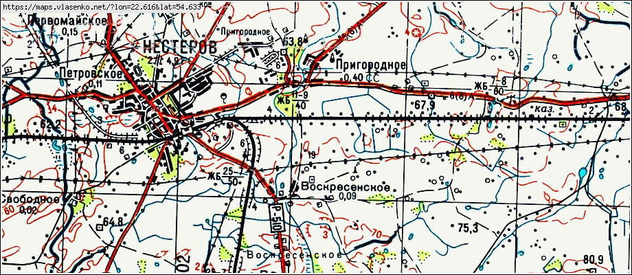 Карта нестеровского района калининградской области с поселками