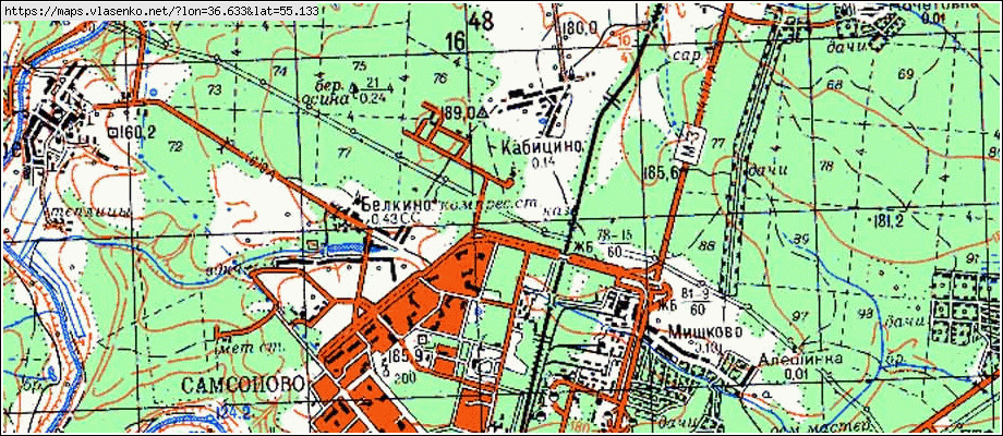 Карта боровского района калужской области