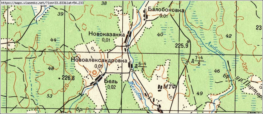 Карта новоалександровка бузулукский район