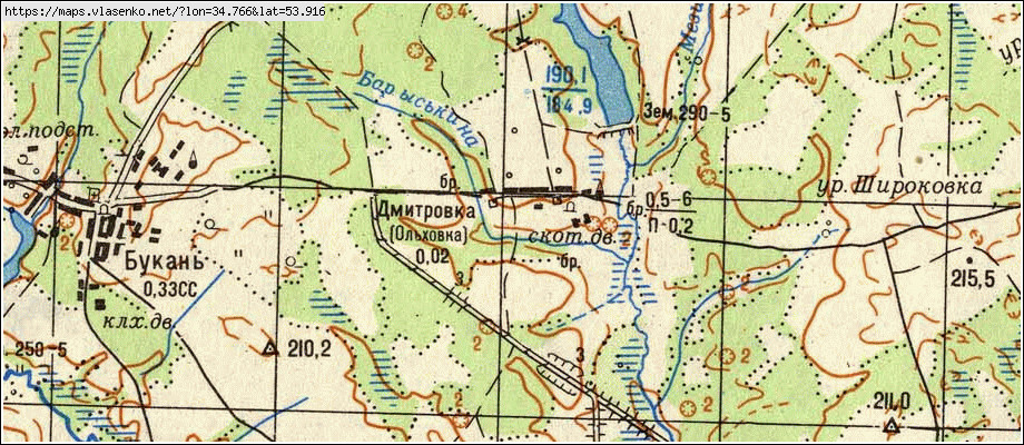 Карта людиновский район калужской области