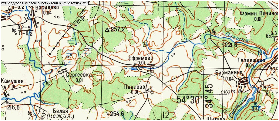 Карта калужской области мосальского района калужской области