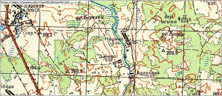 Карта юхновский район калужская область