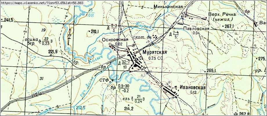 Карта афанасьевского района кировской области